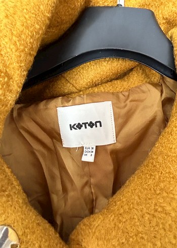 Sarı Yünlü Uzun Kaban - Görsel 4