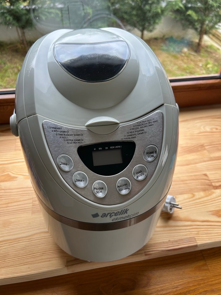 Arçelik Beyaz Gri Ekmek ve Yoğurt Yapıcı - Görsel 2