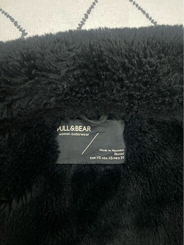 Pull and Bear Süet mont