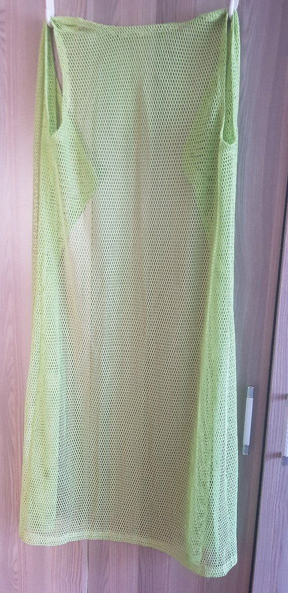 Yeşil Örgü Bohem Kadın pareo - Görsel 3