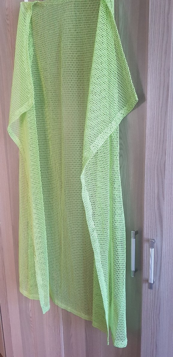 Yeşil Örgü Bohem Kadın pareo - Görsel 2