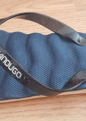 Erkek Lacivert Lastikli Plaj Terliği 41 numara - Görsel 4