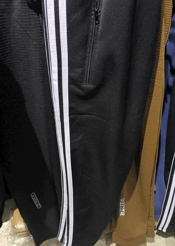 Fermuarlı Siyah Erkek Eşofman Altı - Görsel 2