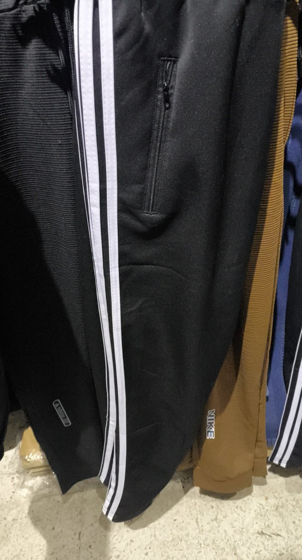 Fermuarlı Siyah Erkek Eşofman Altı - Görsel 2