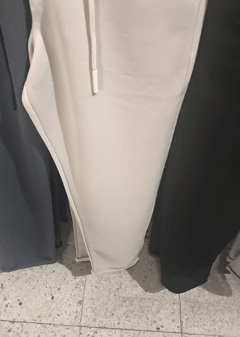 Kadın Beyaz Rahat Regular Fit Kumaş Pantolon - Görsel 2