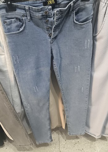 Gri Kadın Denim Jean - Normal Boy, Regular Fit 3 adet fiyatı - Görsel 4