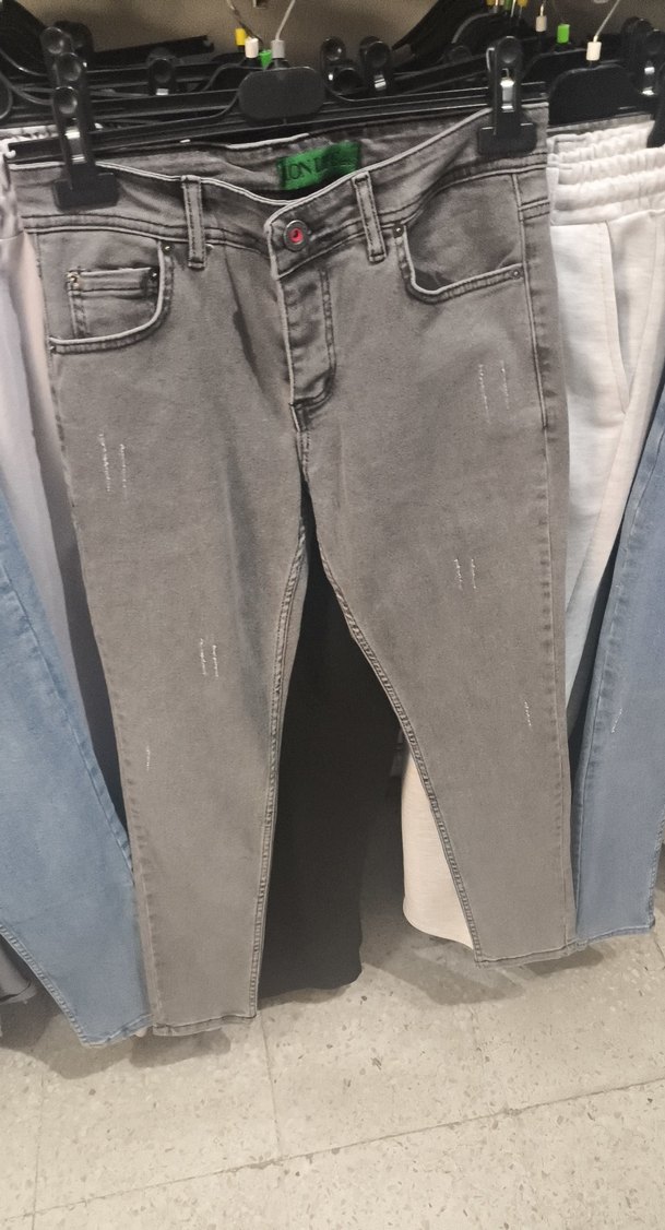 Gri Kadın Denim Jean - Normal Boy, Regular Fit 3 adet fiyatı - Görsel 3