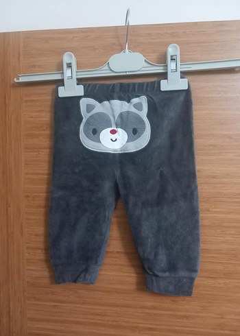 LC Waikiki Yumusak Pelus Raccoon Bebek Pantolonu