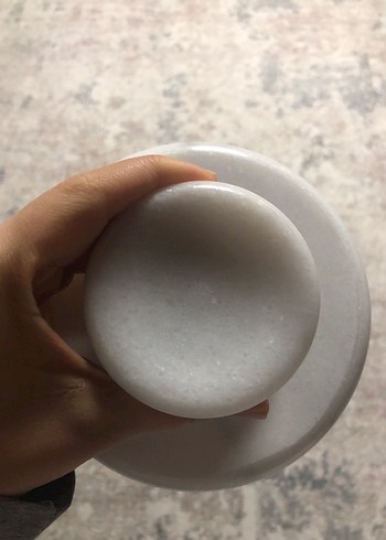 Mermer sunumluk 
Dekoratif
Ayaklı Tabak - Görsel 3