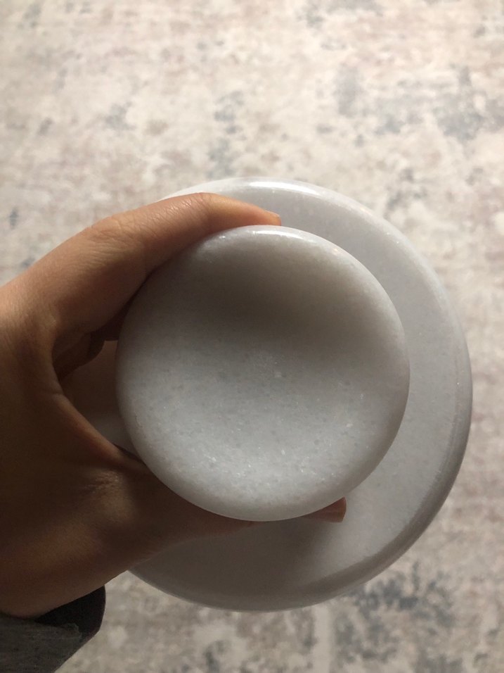 Mermer sunumluk 
Dekoratif
Ayaklı Tabak - Görsel 3