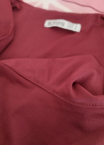 s Beden bordo Renk Bordo Basic Kolsuz Kadın Atlet