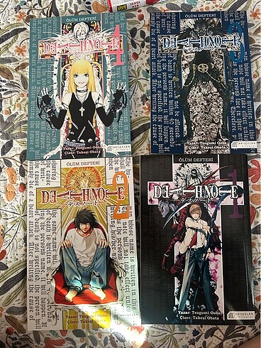 death note manga 1,2,3,4