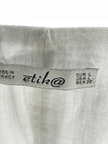 l Beden beyaz Renk Vintage Love Kısa Elbise %70 İndirimli.