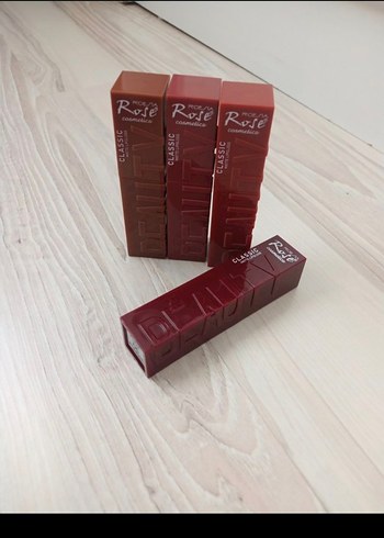 Koyu Kırmızı Ruj - Rose Kozmetik