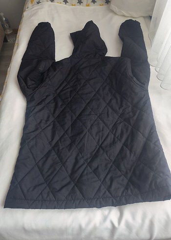 Siyah Fermuarlı Kapüşonlu Erkek mont - Görsel 6