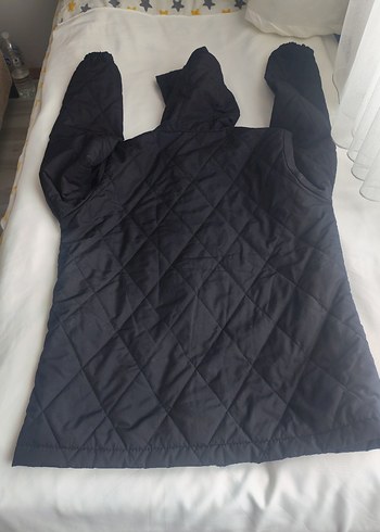 Siyah Fermuarlı Kapüşonlu Erkek mont - Görsel 4