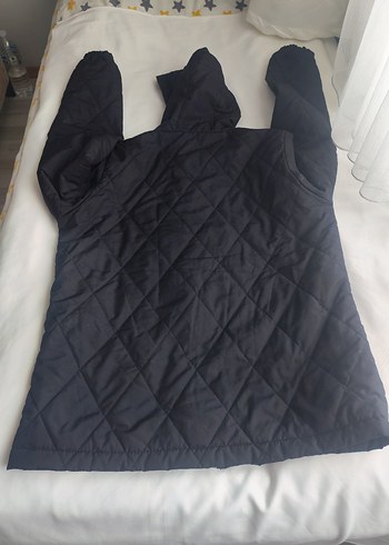 Siyah Fermuarlı Kapüşonlu Erkek mont - Görsel 5