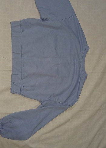 Mavi Kadın Baskılı Bisiklet Yaka Sweatshirt - Görsel 3