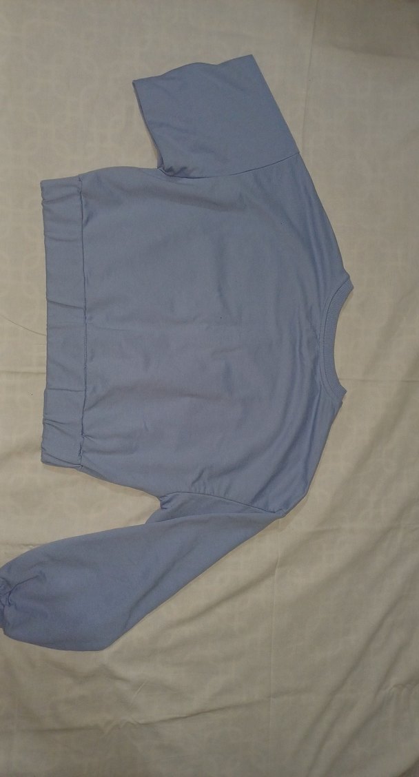 Mavi Kadın Baskılı Bisiklet Yaka Sweatshirt - Görsel 3