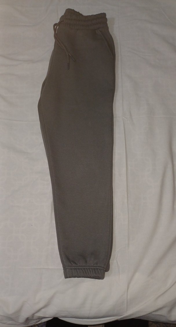 Antrasit Gri Rahat Kesim Beli-Paçası Lastikli Kadın Eşofman Altı - Görsel 3