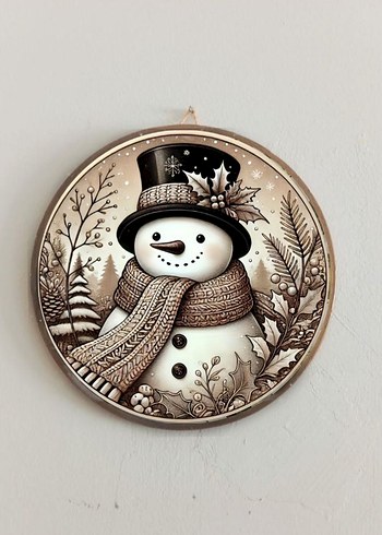 kardan adam duvar tabakları - Görsel 12