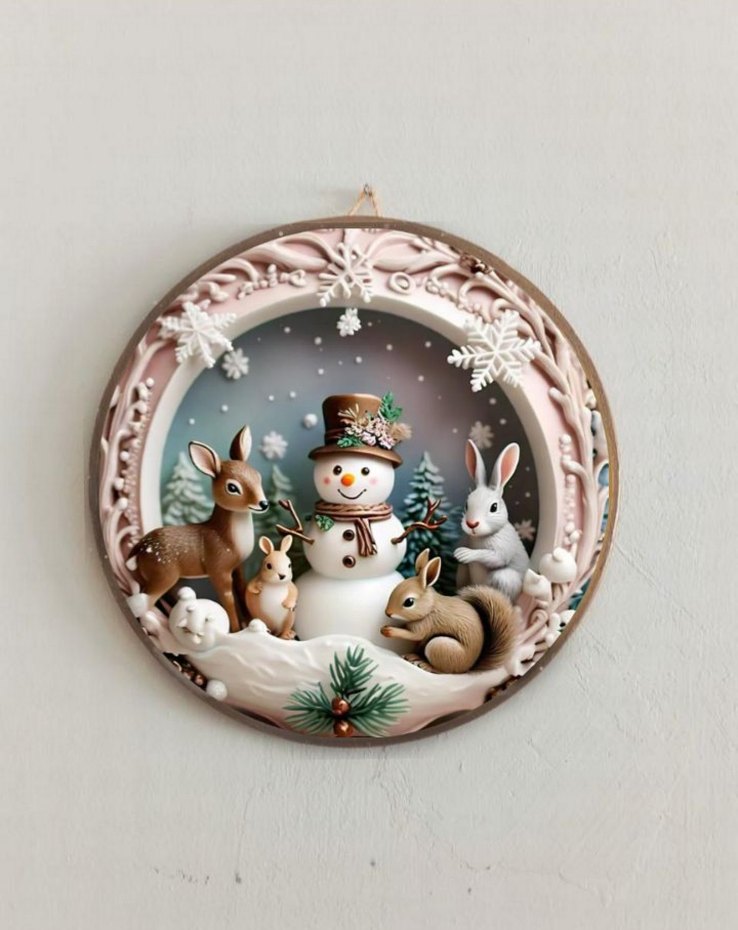 kardan adam duvar tabakları - Görsel 2