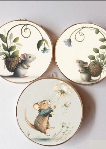 üçlü duvar süsü - Görsel 11