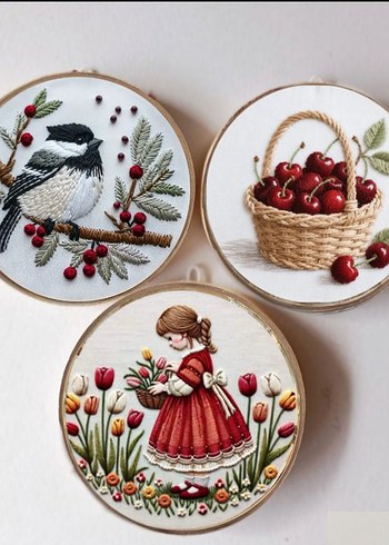 üçlü duvar süsü - Görsel 8