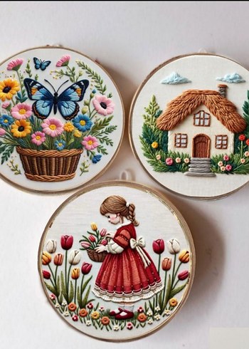 üçlü duvar süsü - Görsel 10