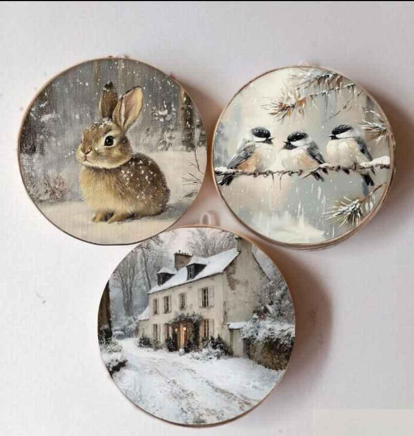 üçlü duvar süsü - Görsel 5