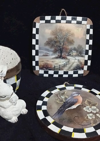 Beyaz Tavşan Figürlü Dekoratif Kase - Görsel 3