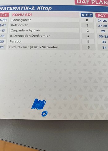 Eis Matematik Ders Anlatım Föyü 2. Kitap