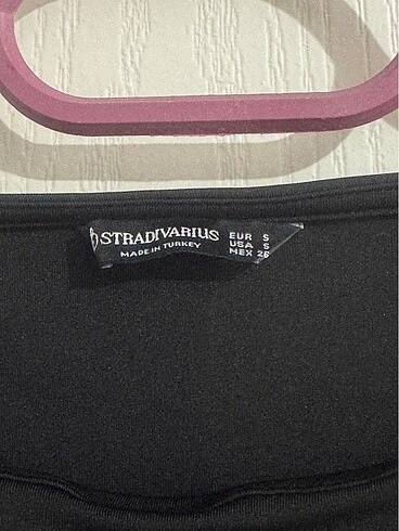s Beden Stradivarius kısa siyah elbise