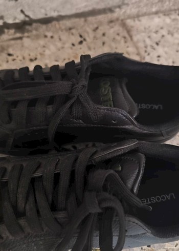 Lacoste Siyah Kadın Sneaker - Yılan Desenli - Görsel 3