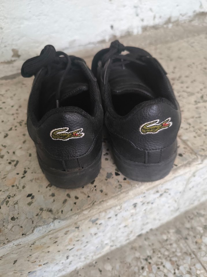 Lacoste Siyah Kadın Sneaker - Yılan Desenli - Görsel 2