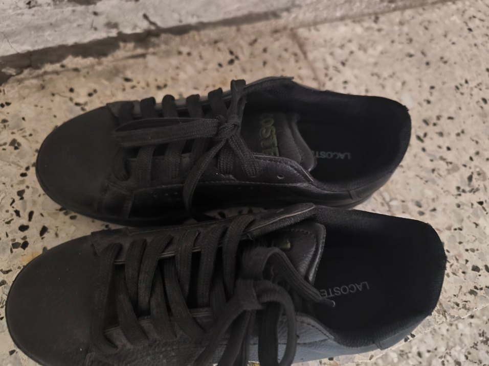 Lacoste Siyah Kadın Sneaker - Yılan Desenli - Görsel 3