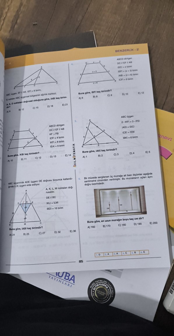 Geometrinin İlacı TYT-AYT Soru Bankası - Acil Yayınları - Görsel 2