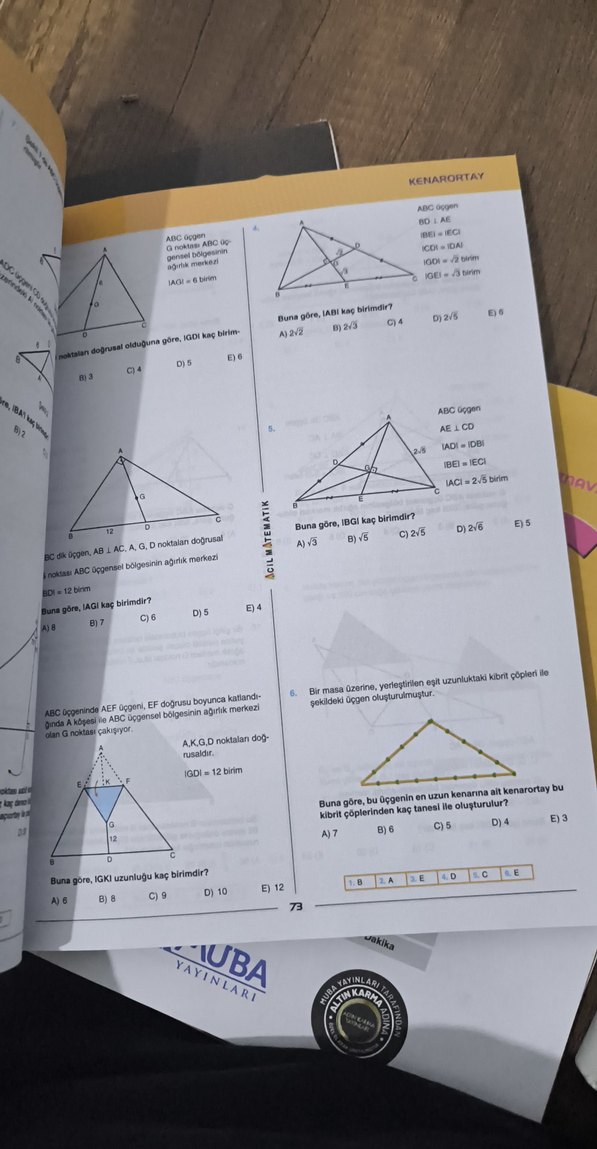 Geometrinin İlacı TYT-AYT Soru Bankası - Acil Yayınları - Görsel 3