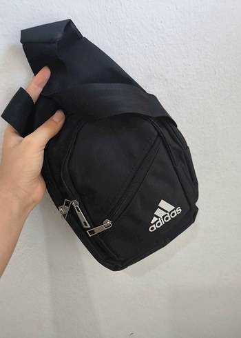 Adidas Siyah Baskılı Bel Çantası - Görsel 3