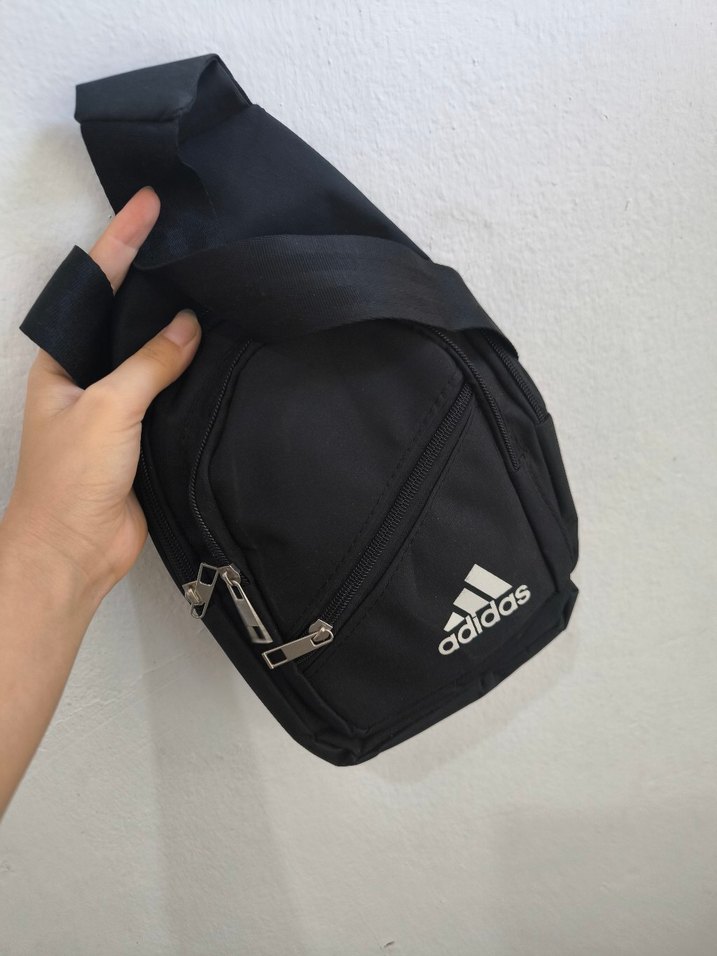 Adidas Siyah Baskılı Bel Çantası - Görsel 3