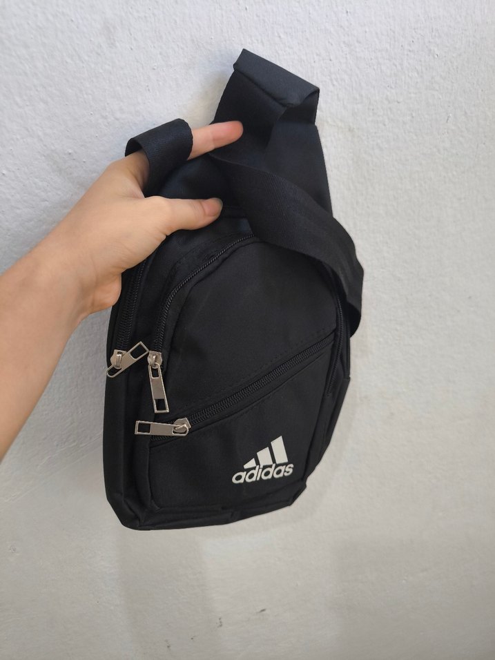 Adidas Siyah Baskılı Bel Çantası - Görsel 2