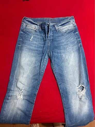 30 Beden siyah Renk Mavi jean