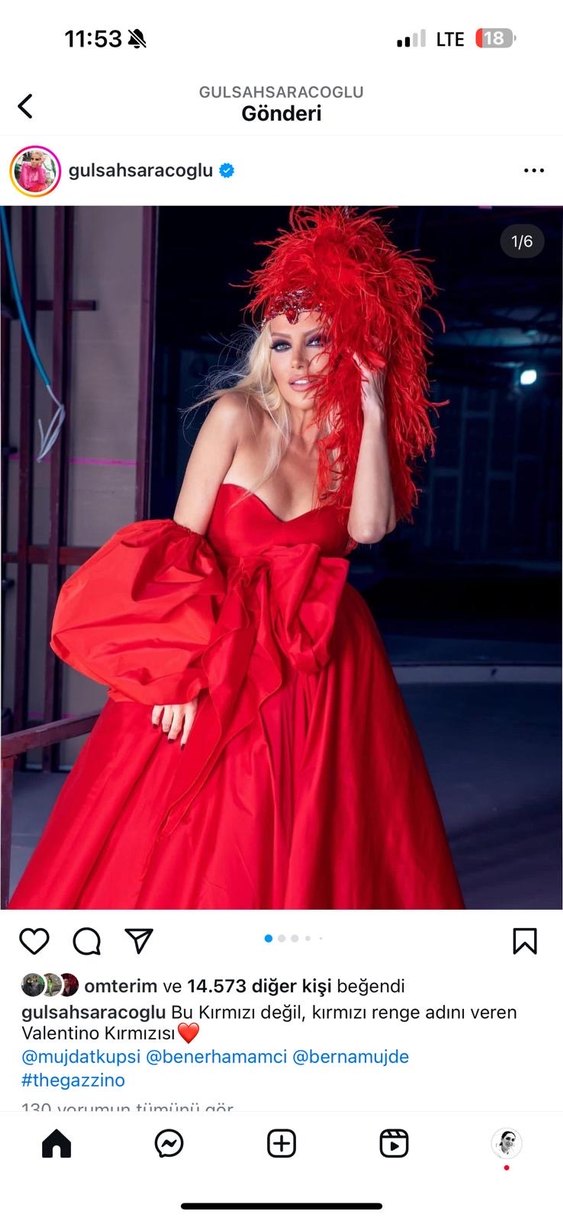 Uzun Parlak Kırmızı Straplez Drapeli Kadın Elbise - Görsel 2