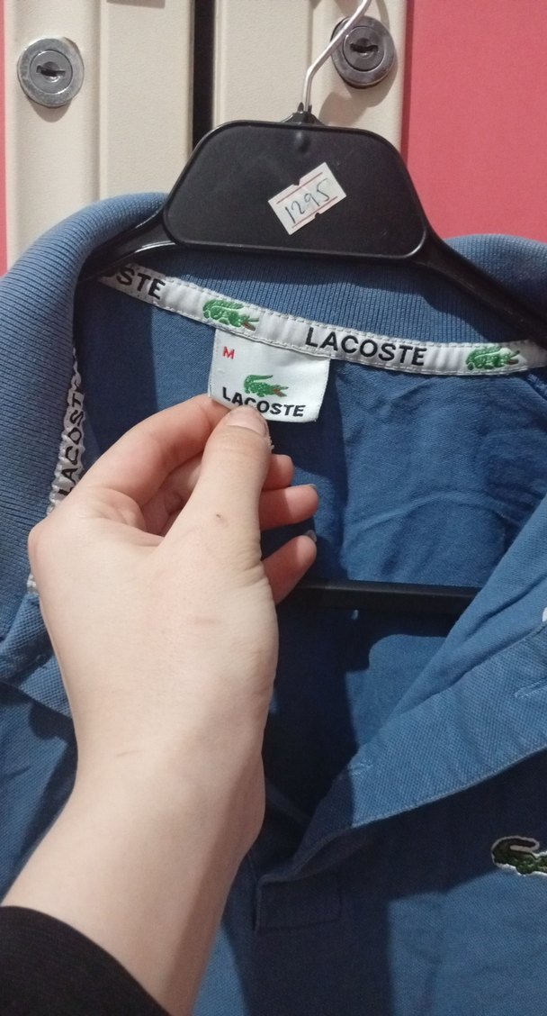 Düğmeli Mavi Erkek Polo Tişört - Görsel 2