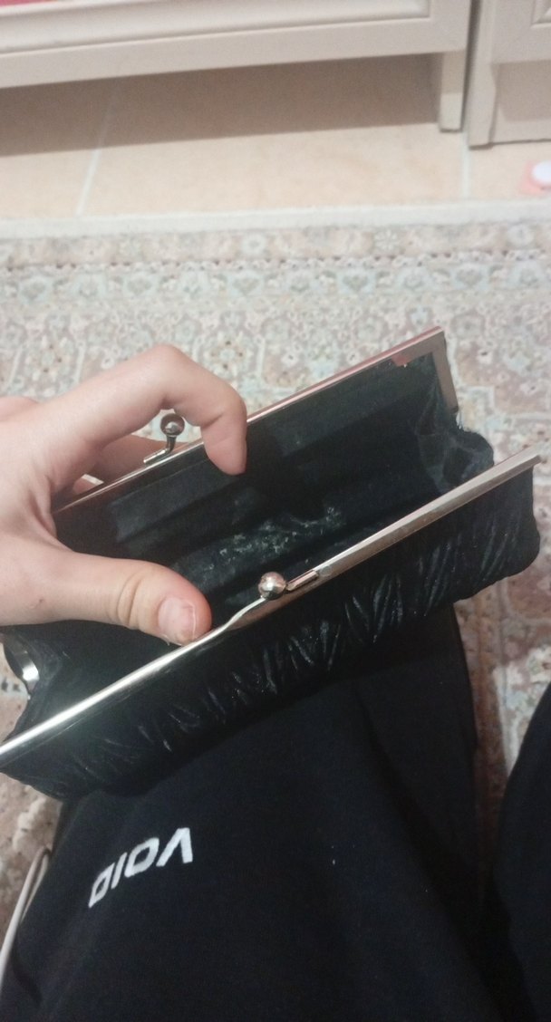 Kadın Siyah Pilili Portföy Çanta - Görsel 2