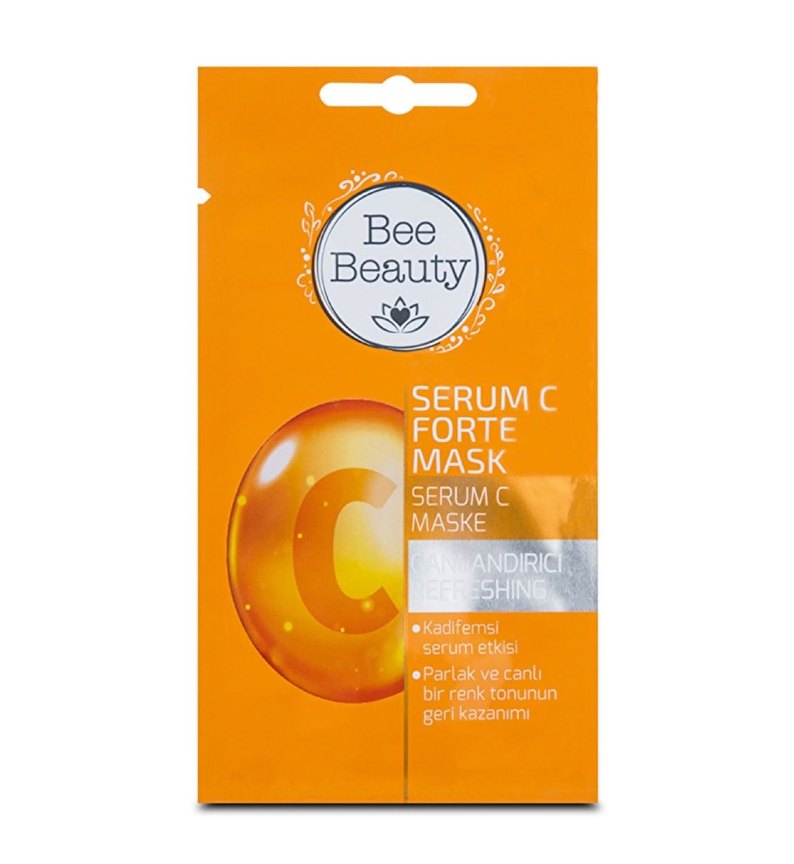 Bee Beauty Canlandırıcı Serum C Forte Maske 4x - Görsel 2