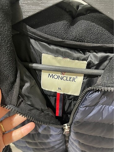 l Beden lacivert Renk Moncler kadın şişme mont