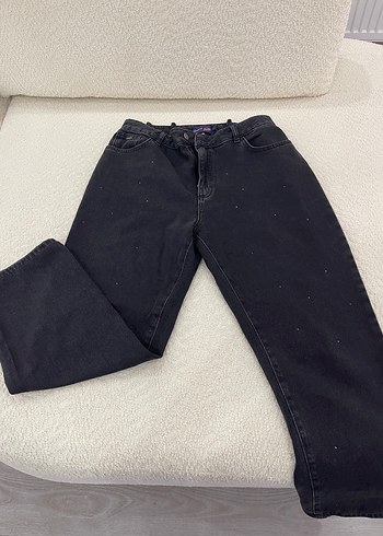 Siyah US polo Kadın Denim Pantolon