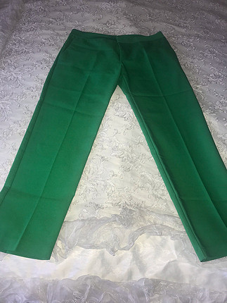 Karol basic pantolon yeşil renk 