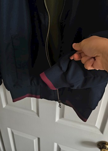 Fermuarlı Erkek Hırka - Haki - Görsel 10